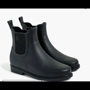 J CREW Mercantile Chelsea rubber rain boots 6